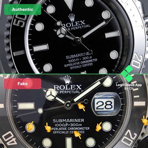 how to spot a real rolex submariner|is my rolex submariner real.